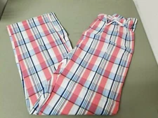 New Mens 100% Cotton Drawstring Lightweight Sleep Lounge Pants.