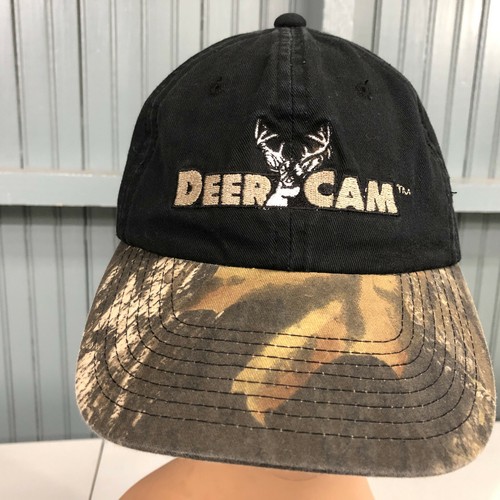 Deer Cam Hunting Camo Brim Snapback Baseball Cap Hat - Picture 2 of 5