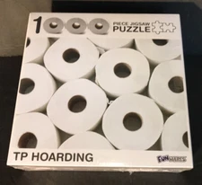 NIB Sealed  Funwares TP HOARDING 1,000 pc Jigsaw Puzzle 2020
