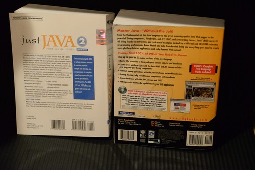 Java Bible by Walsh / Just Java 2 - Paperback By Peter Van Der Linden ( lot 2 ) - Picture 2 of 8