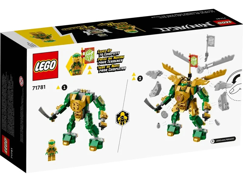 Lego Lloyd's Mech Battle EVO 71781 NINJAGO Minifigure Building Set