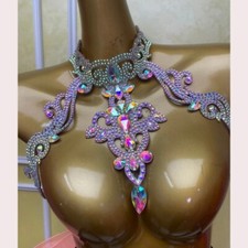 Belly Dance Necklace Performance Accessories Dancing Profession Competition