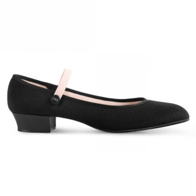 Bloch Damen Charakterschuh S0326LU ACCENT - Schwarz - 8,5 - EU 41,5