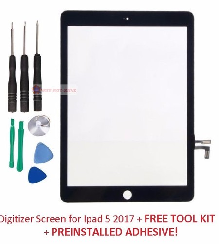 Touch Glass Digitizer Screen Replacement Part for Ipad 5 2017 5th gen Display - Picture 10 of 18