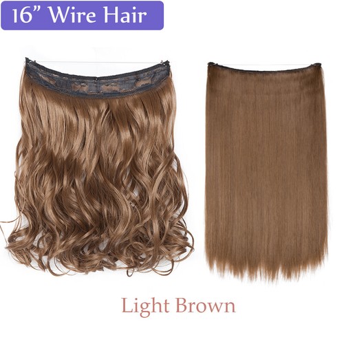 US Invisible Secret Headband Wire In Hair Extension As Human Hidden Miracle Ring - Picture 16 of 46