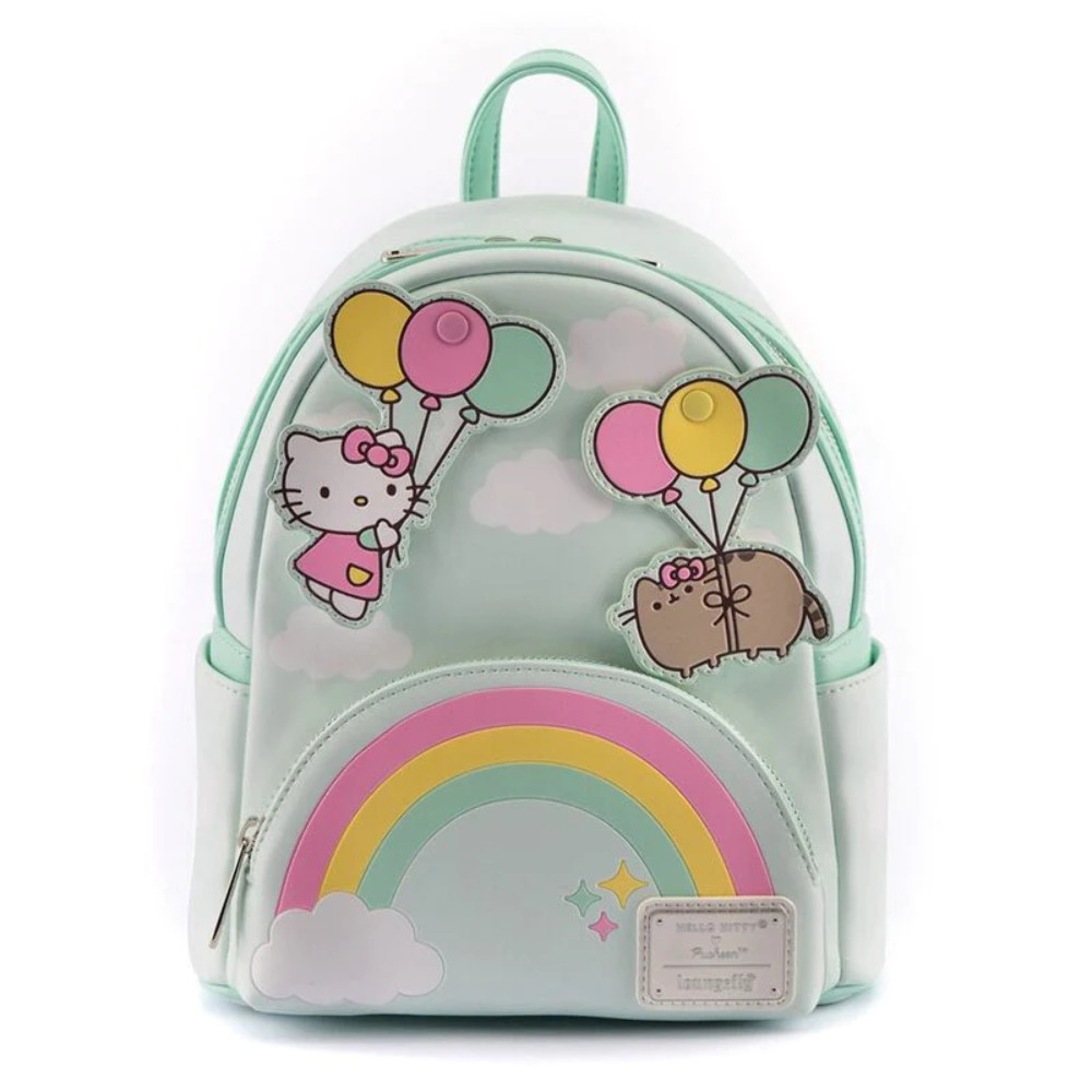 Mochila Pusheen And Hello Kitty Globos Loungefly 26cm