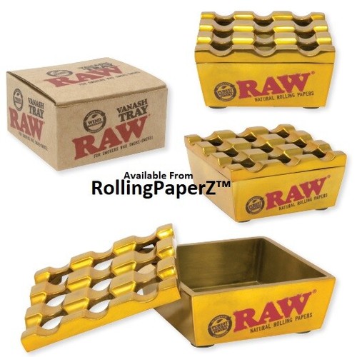 New! RAW Rolling Papers VANASH TRAY - Windproof Patio Ashtray. RAWTHENTIC! - Picture 4 of 5
