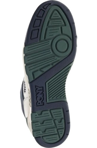 PONY M100 LOW ARCHIVE HERREN SNEAKER GR. 10,0 (SCHNEEWITT/MARINE/GRÜN) - Bild 4 von 6