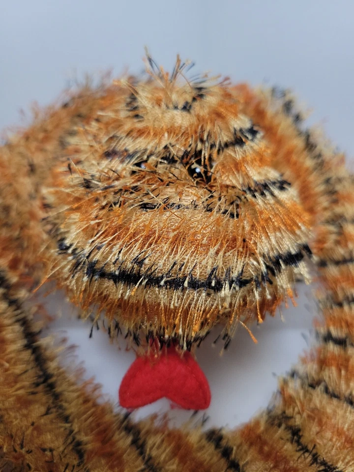 Ganz Webkins Plush Tiger Snake HM154 Orange Brown Stuffed Animal Toy Plush EUC - image 4 of 4