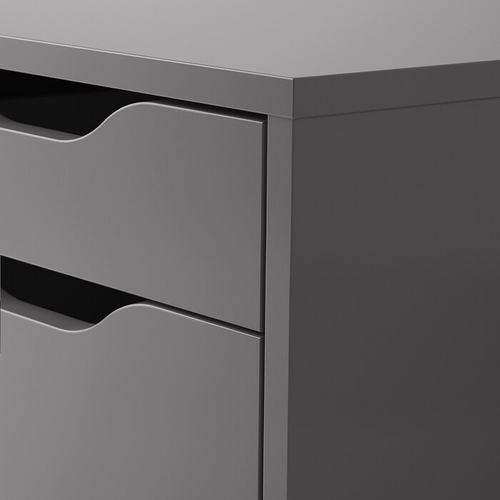 New Ikea ALEX Drawer unit on castors white/black/Multicolour 36x50 cm - Picture 22 of 24