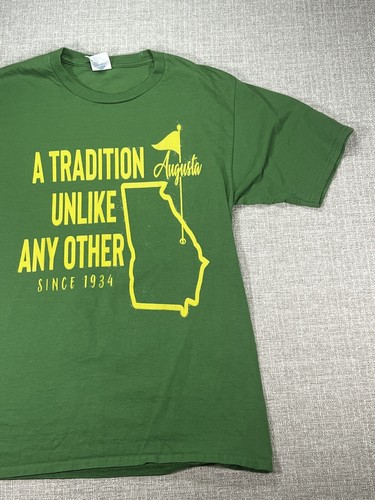 Golf Shirt Adult Small Green Short Sleeve Augusta National Golf Course Tradition - Picture 5 of 9