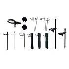 1/6 Scale Action Figure Stand Toy Spare Part Dynamic Clamp Lots Customize