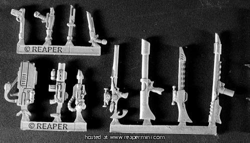 Reaper Miniature Dark Haven Legend Futuristic Weapons RPR 50025 - Afbeelding 1 van 1