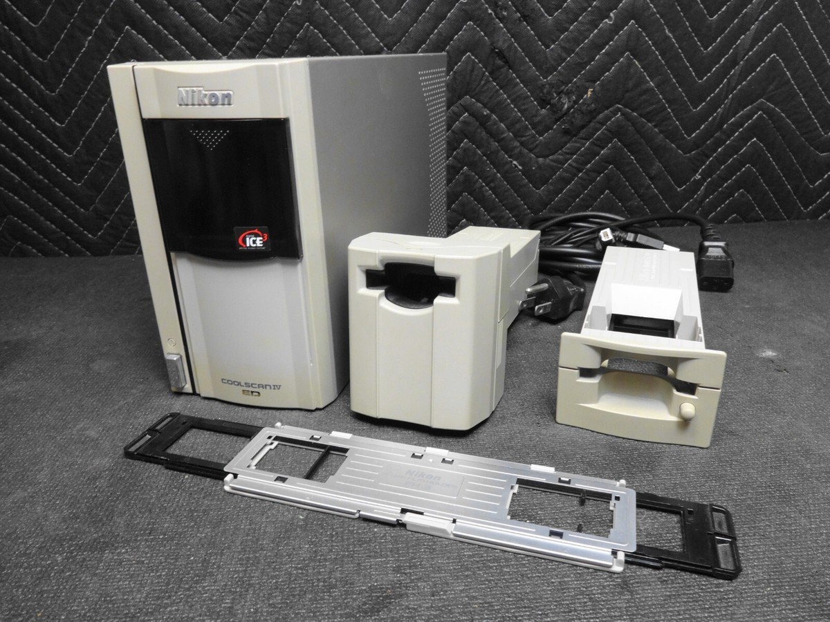 NIKON Coolscan IV ED LS-40 ED 35mm Film Scanner w/ SA-21, MA