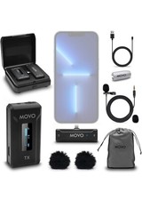 Movo Wmx-2-l Wireless Lavalier Microphone For Iphone