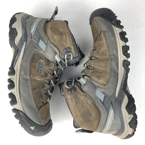 Botas de Senderismo KEEN Targhee III Mid para Mujer 11 EU 42 Cuero Marrón Impermeables - Imagen 11 de 12