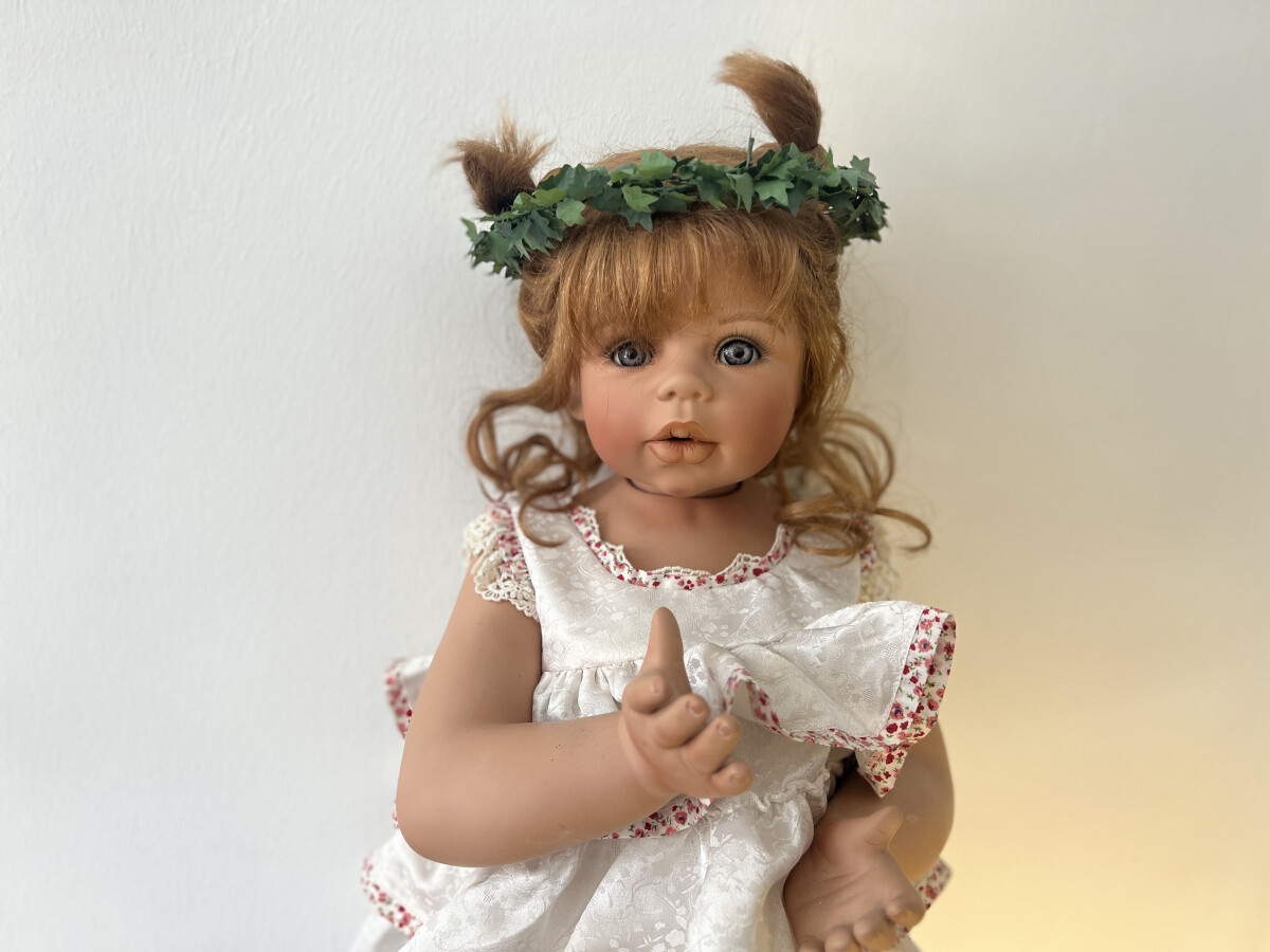 Monika Levenig Artistic Doll Porcelain Doll 75 Cm. Top Condition eBay