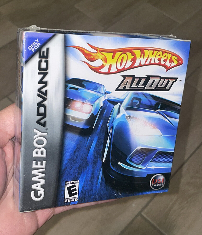 Hot Wheels: All Out (Nintendo Game Boy Advance) Sealed