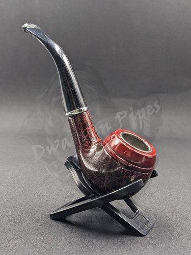 Metal/Acrylic Tobacco Sherlock Smoking Pipe + 5 FREE Screens +1 FREE Stand B01 - Picture 2 of 4