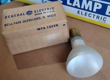 (1) GE 1383 20w 12v Frosted Elevator Light Bulb * Made In USA *