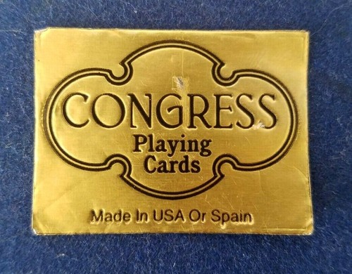 2 Vintage Decks Playing Cards Congress DOUBLE DECK Sail Boat Cel-U-Tone Finish - Picture 7 of 7