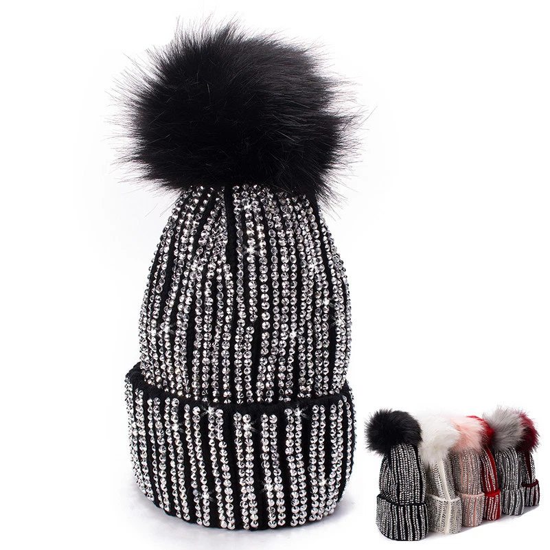 bling winter hats