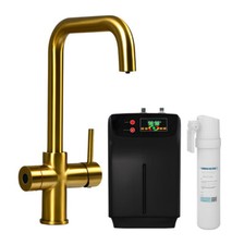 Impromta Biometric Instant Boiling Water Tap 3 in 1 Brushed Gold