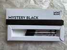 Mont Blanc Mystery Black Medium Small Rollerball Refills x 6 ( 2 PK of 3) 128240
