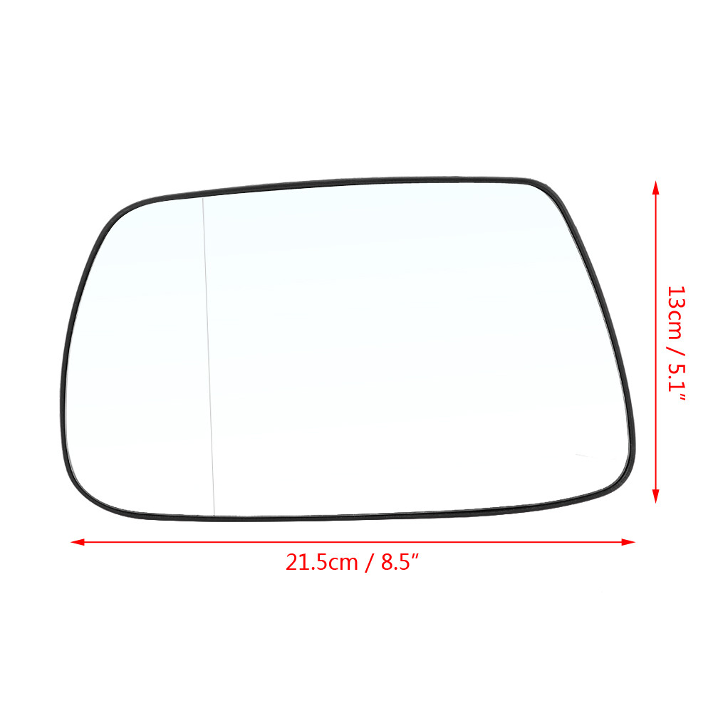 Car Wing Mirror Replacement Car Left Door Side Wing Mirror Glass Heated For 7082322136387 eBay