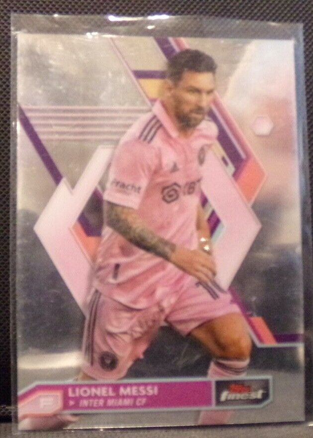 2023 Topps Finest MLS - Refractor #1 Lionel Messi