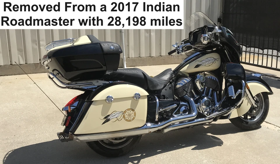 2017 Indian Roadmaster Speedometer Odometer Gauge 28,198 miles - Image 3 of 4