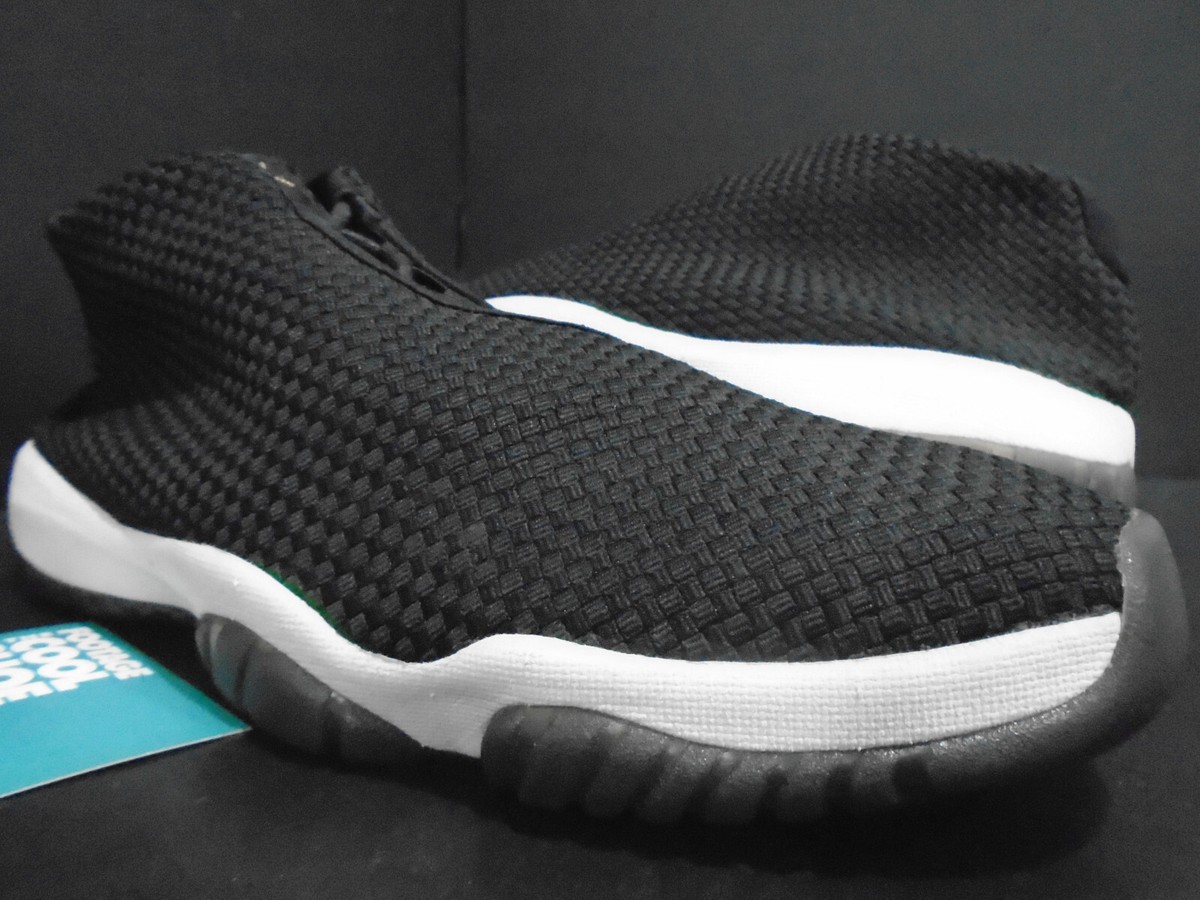 2014 NIKE AIR JORDAN FUTURE WOVEN XI 11 RETRO PANDA BLACK 