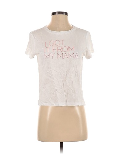 Christian Siriano New York Women White Short Sleeve T-Shirt XS | eBay