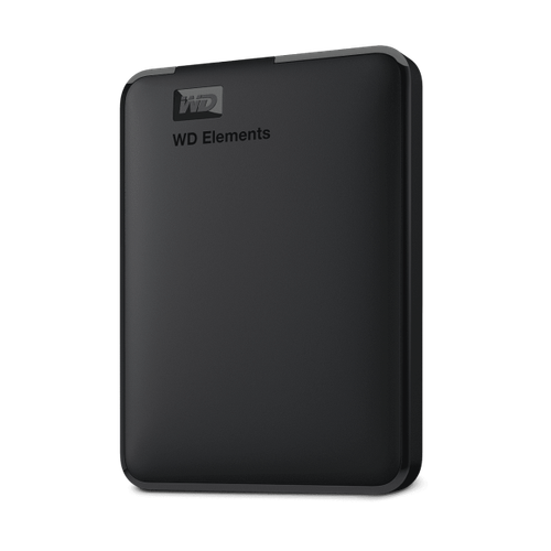 HDD Externe WD 2,5 5TB Elements Portable WDBU6Y0050BBK-WESN USB 3.0Western Sole - Photo 2/4