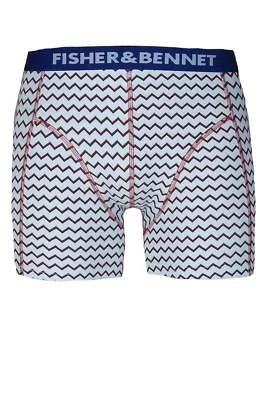 Camille Fisher & Bennet Men's Three Pack Boxer Shorts Comfortable Male Underwear