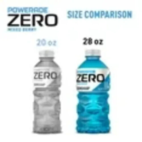 POWERADE Electrolyte Enhanced Zero Sugar Mixed Berry Sport Drink 28 fl oz Bottle - Picture 3 of 7