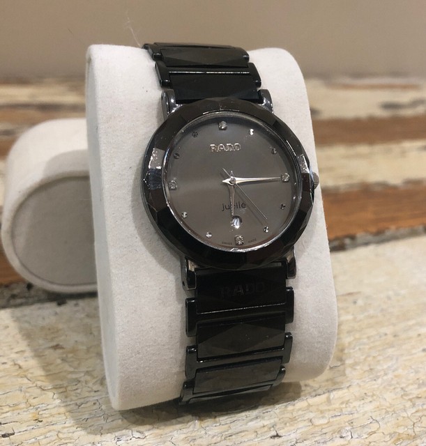 Rado Jubile Ovation Women Ceramic Lady 4 Diamonds Titanium 100 Swiss Ship For Sale Online Ebay