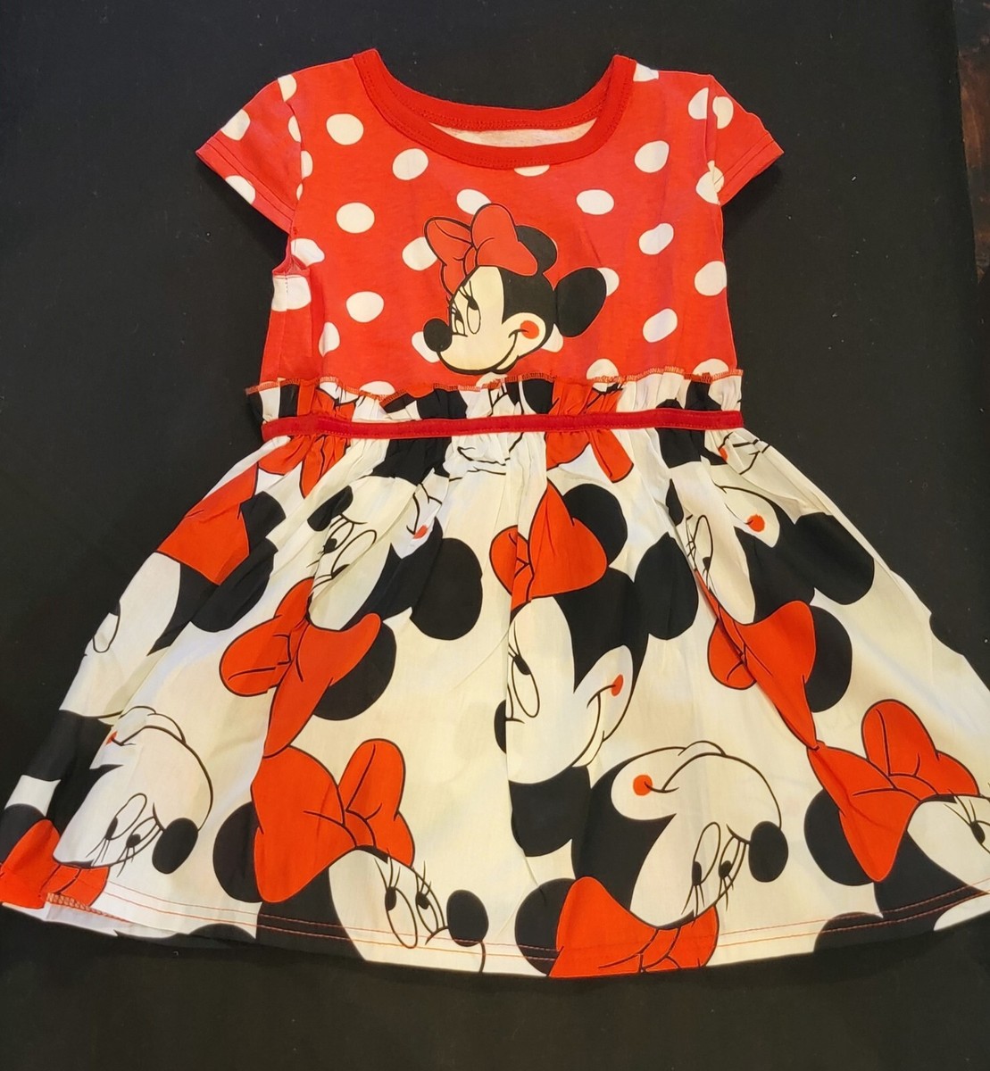 Tank Dress Minnie Mouse Dress Walmart Disney Red/white Polka Dot