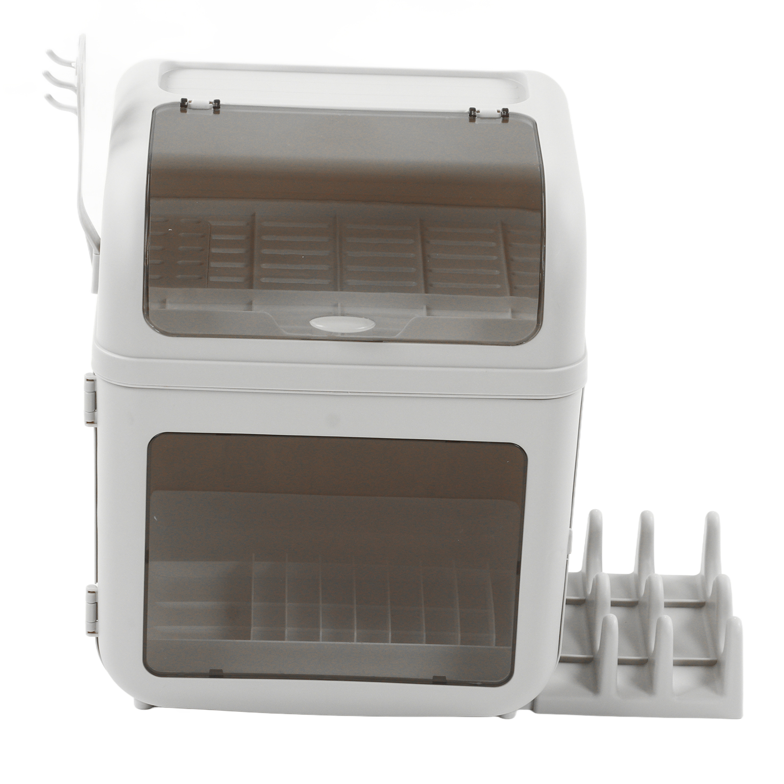 (Gray)Dish Rack Dish Storage Box Tableware Dishes Bowl Storage Shelf eBay