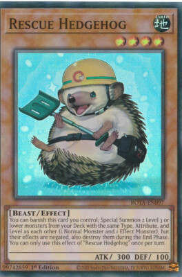 Rettungsigel ROTA-DE097 / Rescue Hedgehog ROTA-EN097 ENGLISCH SUPER RARE
