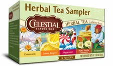 Celestial Seasonings Herbal Tea Sampler (Pack of 3)