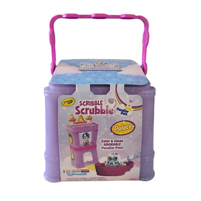NEW Crayola Scribble Scrubbie Peculiar Pets Palace Unicorn and Yeti