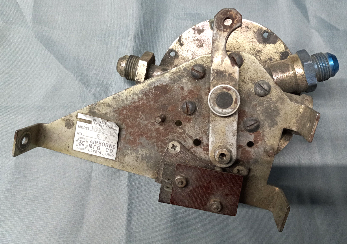 CORE/PARTS/REBUILD Cessna P/N 1H13–15 Alt# 5226005-6 Fuel Selector