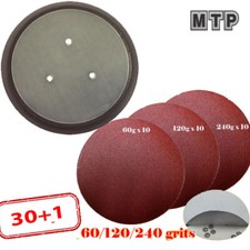 30+1 5" PSA Sander Pad No Holes For Porter Cable 13904 13909 333 334 332 13900