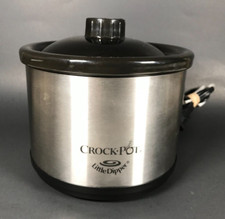Crock-Pot Little Dipper 32041-C Mini Slow Cooker Dip Pot with Lid 1 Qt