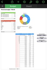 Personal budget to use on your phone! (Personal Finance) All automated