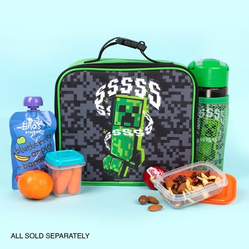 Minecraft Kids Lunch Bag - Lunch Box - Mesh Pocket - Clip Carry Handle - Picture 7 of 17