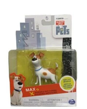 NWT The Secret Life Of Pets Max Poseable Pet Figurine Mint in Original Package