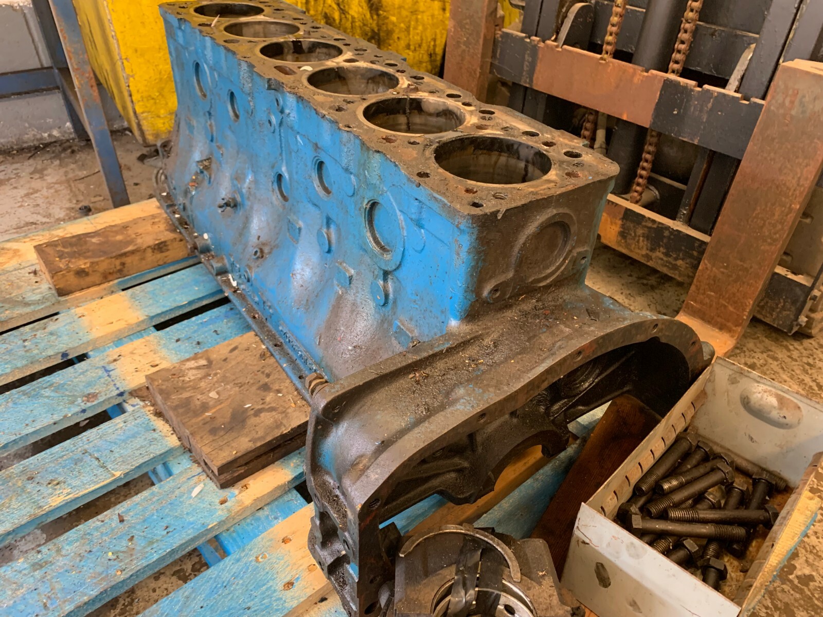 Engine Block X Ford 6D / 2715E engine for rebuild / repair.£300