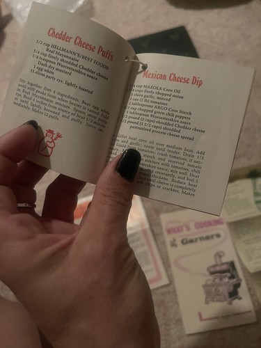 Rare 60’s / 70’s Recipe Cards / Pamphlets - Picture 5 of 8